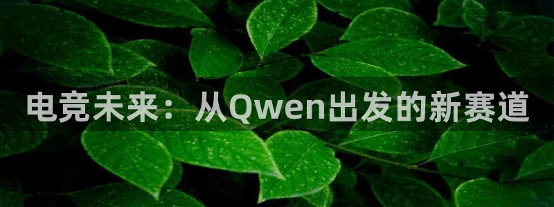 雷火电竞体育平台：电竞未来：从Qwen出发的新赛道