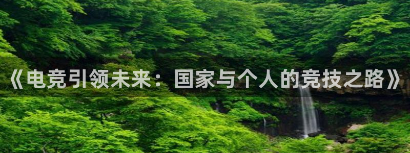 雷火电竞下载官网：《电竞引领未来：国家与个人的竞技之路》